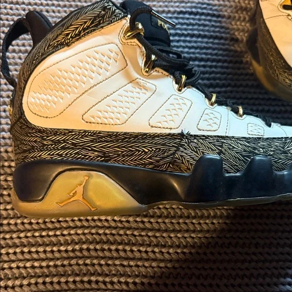 This is a pair of Air Jordan 9 Retro DB 'Doernbecher' - Picture 2 of 4